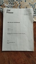 Das Erbe der Guldenburgs 15-seitiges ZDF Presse Manuskript (Kopie!!!)