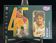2021-22 Chronicles Draft Picks Gala Pink #190 Rookie Davion Mitchell Baylor
