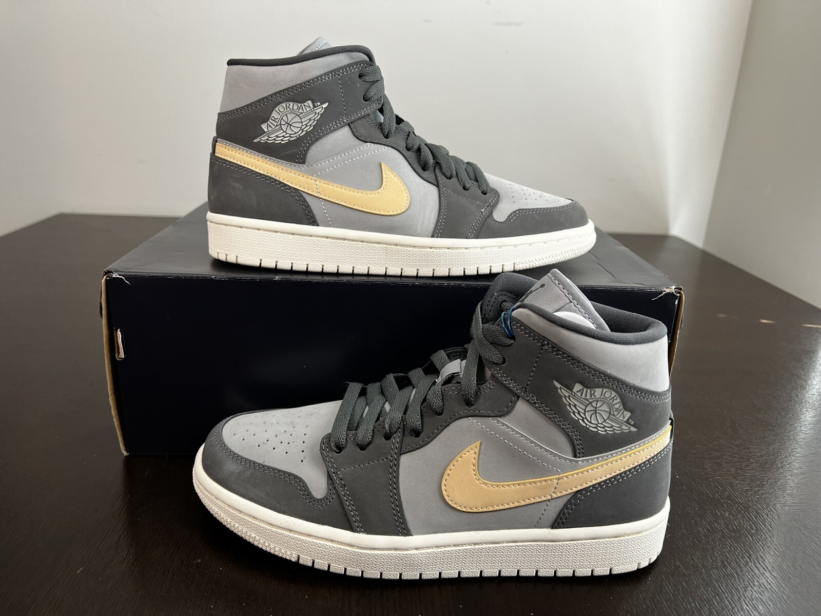 jordan 1 mid iron grey