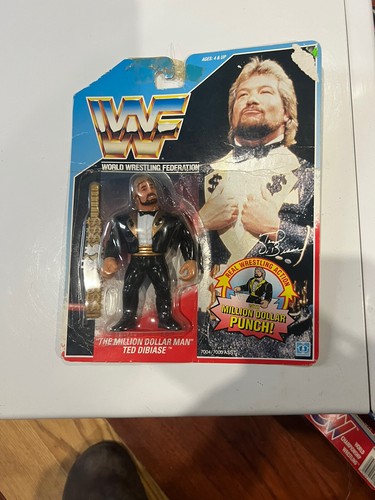 wwf figure WWF Hasbro MOC Million Dollar Man Ted D...