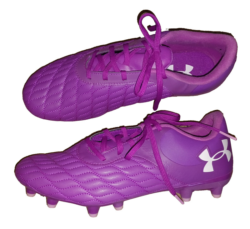 ⚽️ NEW Under Armour Men's 9 Magnetico Elite 3 FG Soccer Cleats Purple Women 10.5
