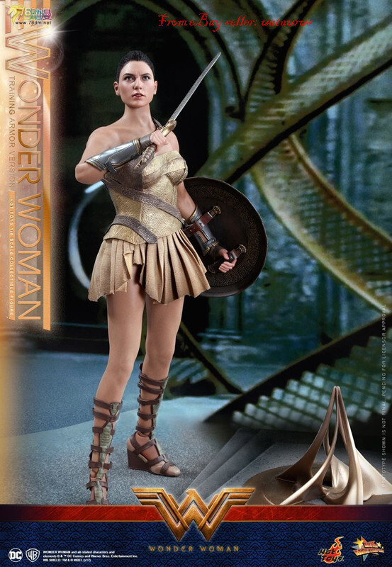 Perfect Hot Toys 1/6 Mms424 Wonder Woman Training Armor Version In