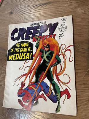 Creepy Worlds #112 - Alan Class & Co Ltd - Spider-Man, Ditko, Dr Strange, Medusa