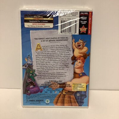 Buy Hercules (DVD, 2000, Gold Collection Edition) online | eBay