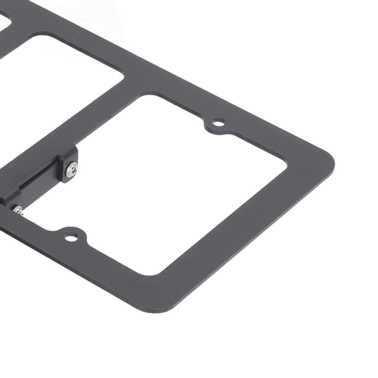 License Plate Holder No Drill Front Bracket Mounting Kit No Adhesives