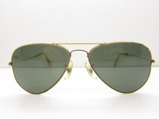 CHILD'S VINTAGE B L RAY-BAN TEARDROP AVIATOR SUNGLASSES boy girl 53-18-125 98038