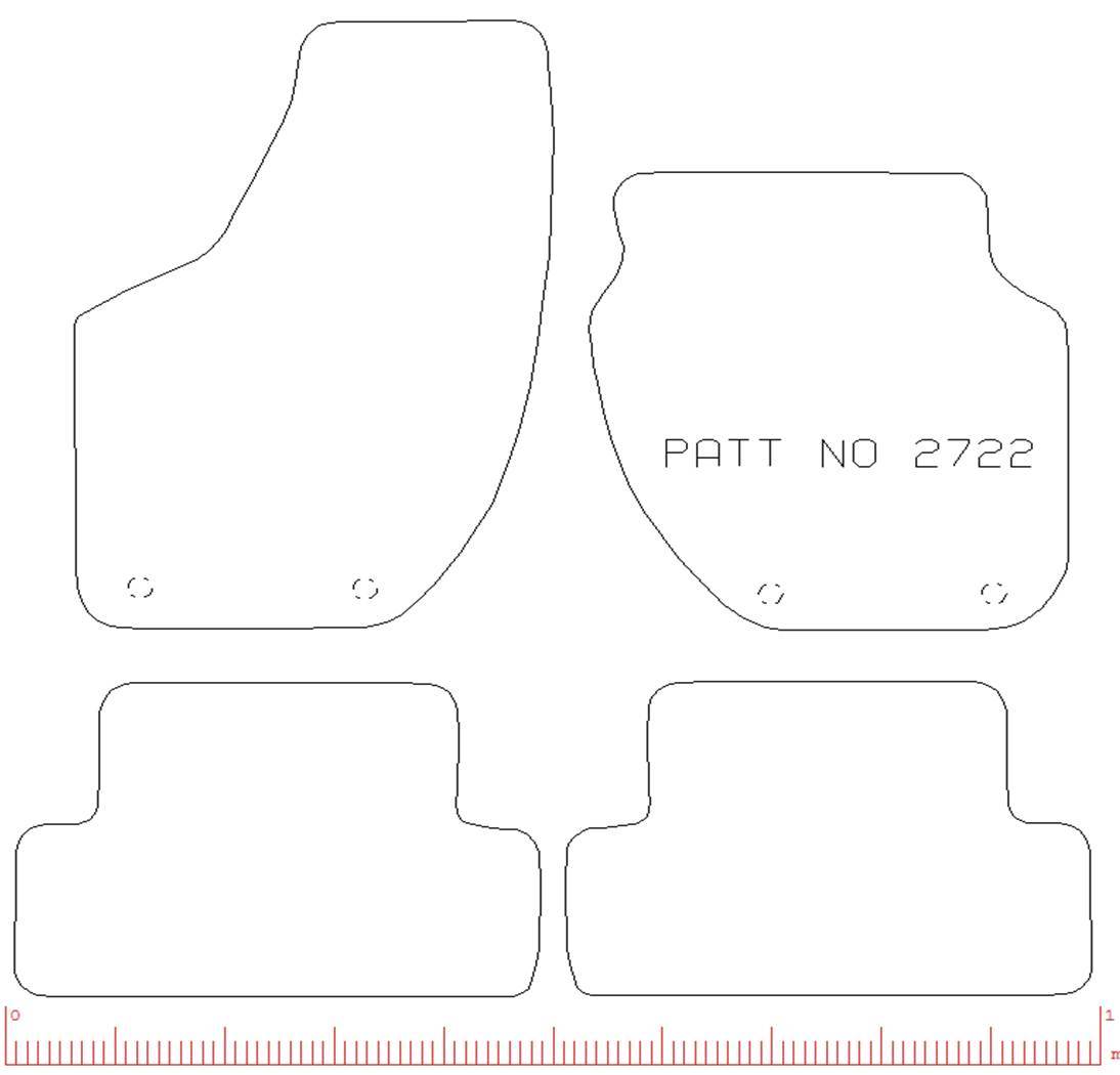 Car Mats for Volvo V40 2012 to 2019 Tailored Black Rubber Black Trim eBay