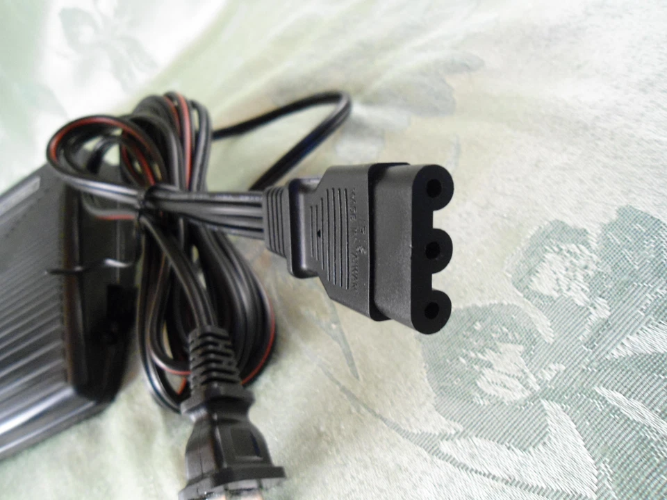 Foot Pedal Control+ Cord For Kenmore 385 Series, Singer from Sears 3/16" Groove - Image 3 of 3