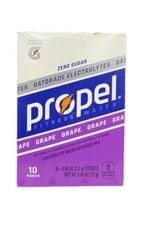 Propel Electrolyte Powder Packets, Grape (10 Packets/Box)