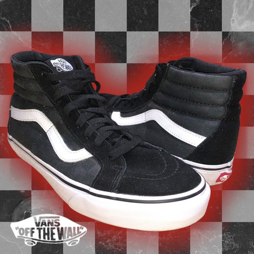 Vans Mens 8.5Old Skool SK8-HI Checkered 