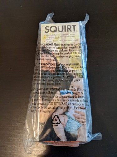 Orange Boon Squirt Silikon Babynahrung Spender Löffel - Bild 2 von 4