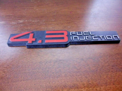 Ford Fuel Injection Emblems Chevy Blazer 4.3 Fuel Injection Emblem | eBay