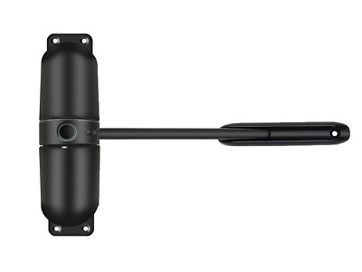 Torschließer schwarz 60 kg Türschließer Feder Schließer Gartentor