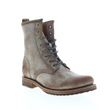 Frye Veronica Combat 70589 женские коричневые кожаные на шнуровке повседневные платья сапоги