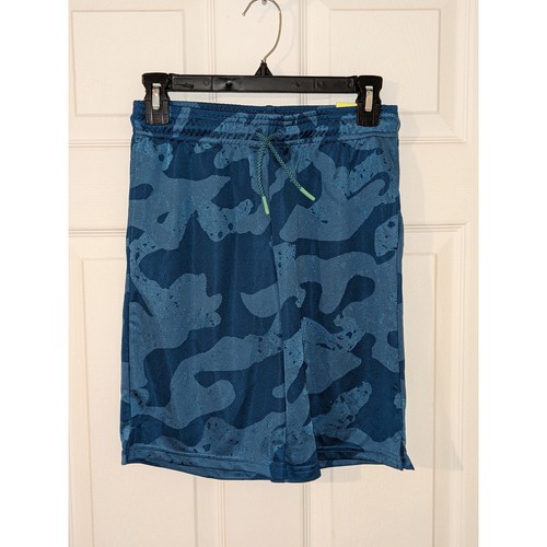 All in Motion tarnfarbene Sportshorts mit Taschen - Jungen Größe L (12/14) neu mit Etikett - Bild 5 von 5