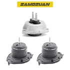 Front L&R Engine & Trans Mount 3PCS 11-19 for Jeep Grand Cherokee/ Dodge Durango