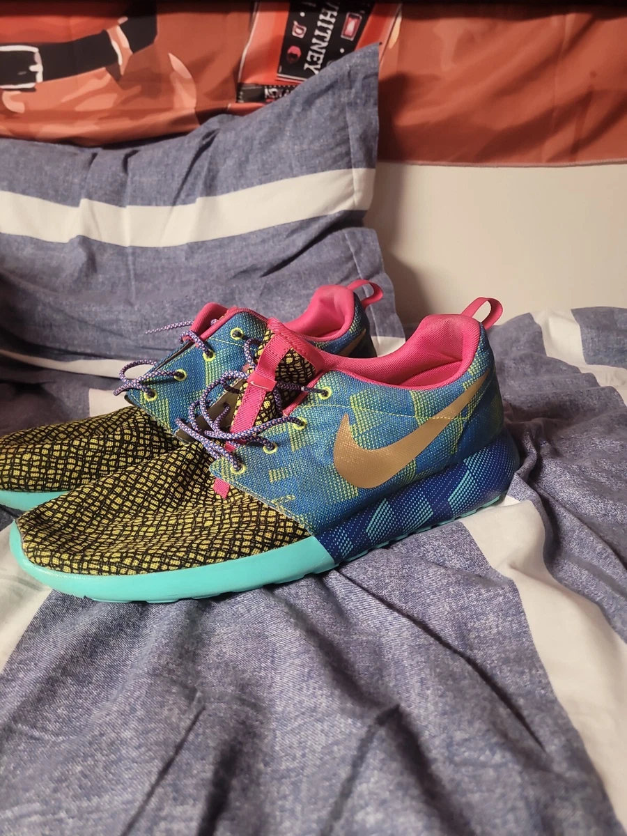 Mens Sz 14 Nike Id Roshe Custom eBay