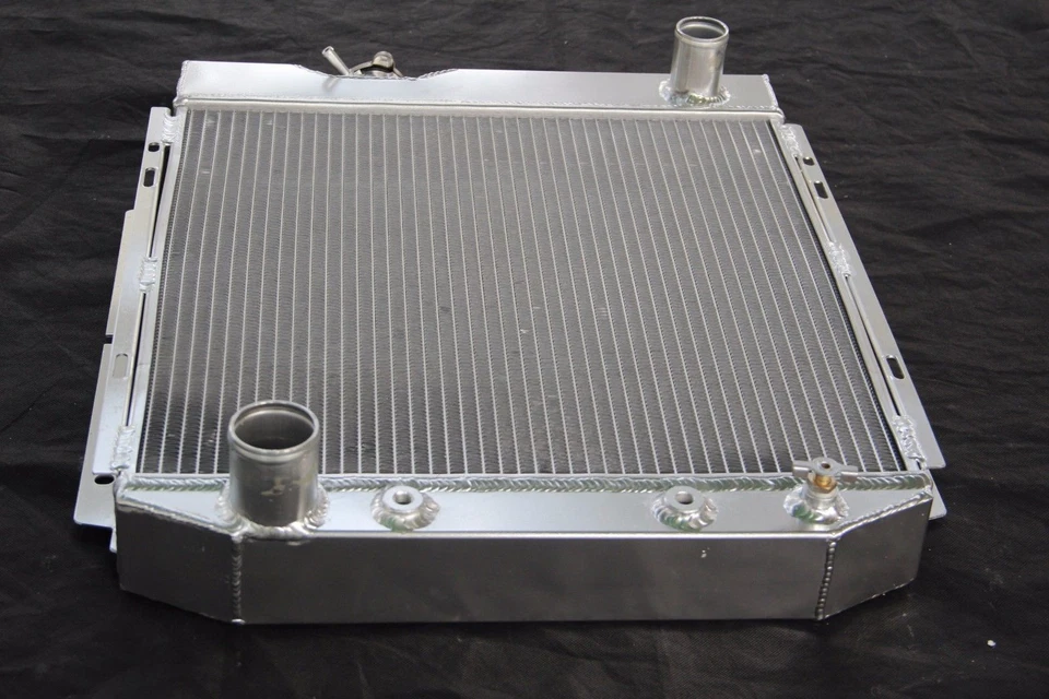 Radiador de 3 filas + ventilador de cubierta para Ford Falcon Ranchero Mustang 1960-1966, Mercurio Foto 3 de 4