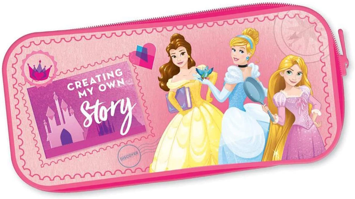 Disney Princess Deep Fill Pencil Case Kids Childrens Gift for