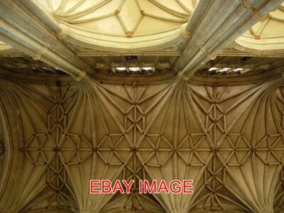 FOTO KATHEDRALE VON CANTERBURY: DAS GEWÖLBE. DAS NORMANISCHE SCHIFF WURDE IM