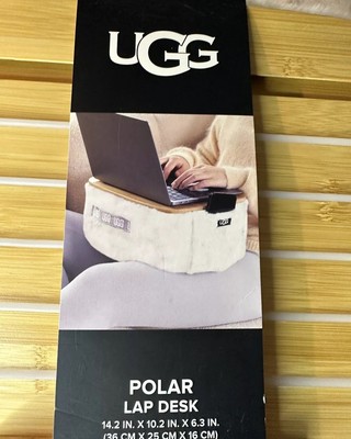 Ugg Polar Lap Desk Faux Fur Laptop Tablet iPhone iPad Holder Stand