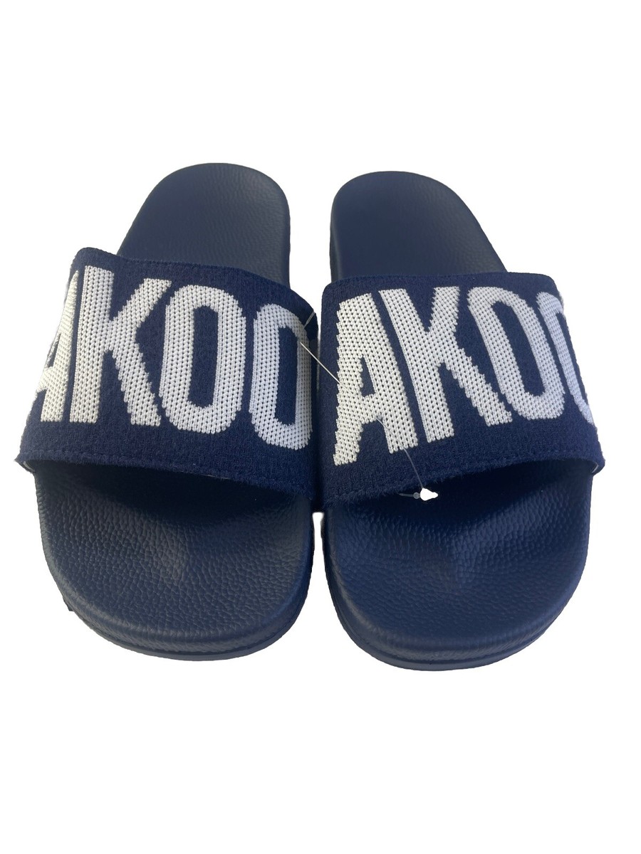 Akoo Men’s Slides Flip Flops Mens 100% Authentic Akoo Slides Size US 10 & Color Yellow | eBay main image 3