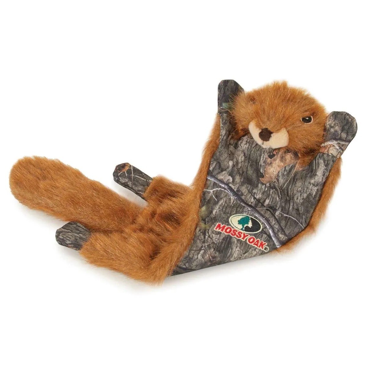 Dog Toys Extra Tough Mossy Camo Animals Many Textures Squeak Crinkle Plush Oak