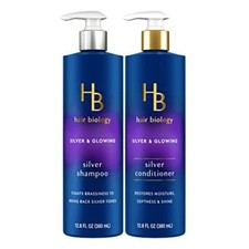 Purple Shampoo  Conditioner Set Toner for Grey Silver and Blonde Hair