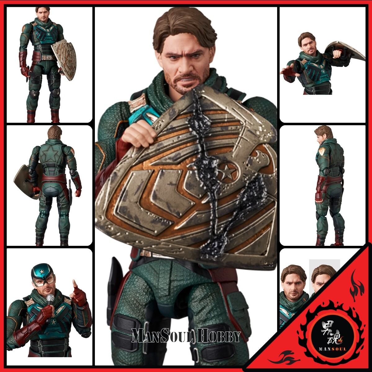 マフェックス No.238 MAFEX SOLDIER BOYTHE BOYS MAFEX No. 238 The Boys Soldier Boy Figure | BigBadToyStore