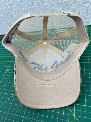 Yellowstone National Park Embroidered SnapBack Camo Cap Hat - by The Game - NEW! - Picture 9 of 11