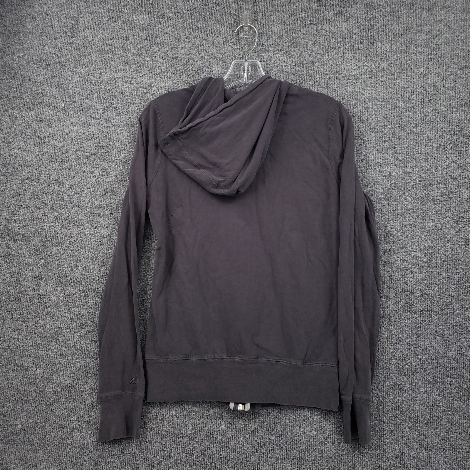 SACAI X NIKE Giacca Nike donna S small nera basic full zip maniche lunghe con cappuccio atletica