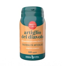 Erba Vita Monoplanta - Artiglio del Diavolo Integratore Articolazioni,60 Capsule