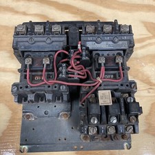 A-B Allen Bradley 505-AOD Series C Reversing Motor Starter W/Overload Size 0