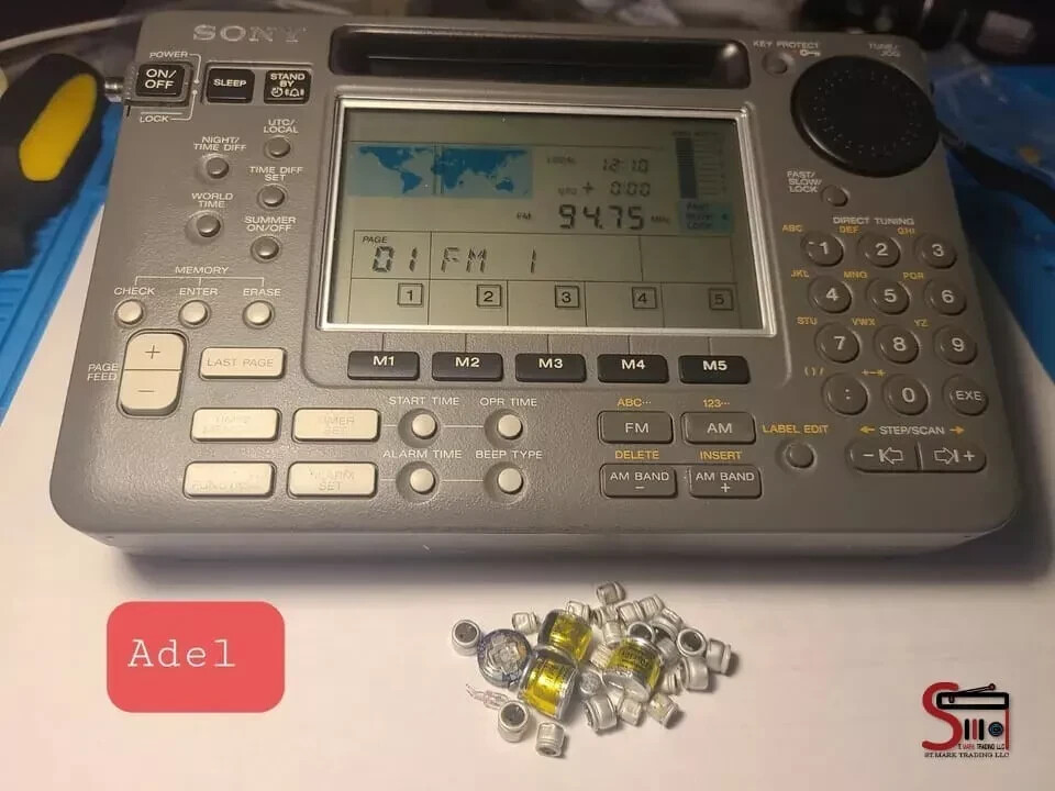 Sony ICF-SW55 radio Repair Kit Panasonic Japan & AVX