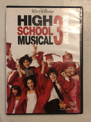 High School Musical 3 Senior Year DVD 2009 Disc 786936789423| eBay