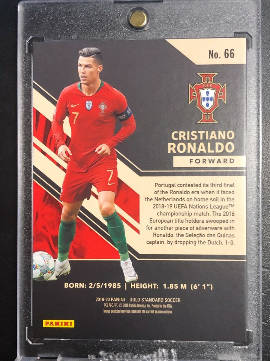2019-20 Panini Gold Standard Soccer CRISTIANO RONALDO Base