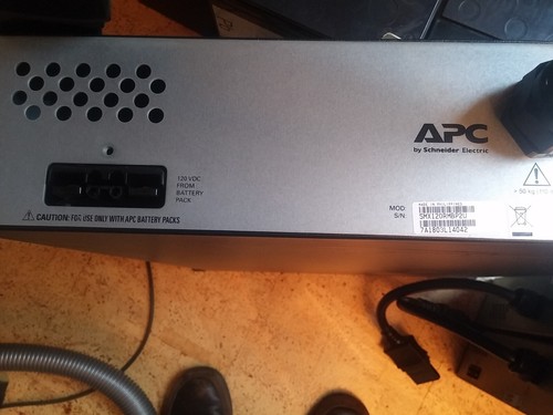 EBP Extended Battery Pack SM120RMBP2U for UPS APC SMX2200/3000HV, 120V batterij - Photo 5/14