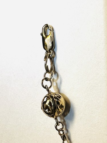 Hawaiianisches 14K Massivgold Plumeria Link Armband - Bild 13 von 17