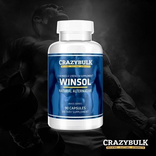 OFFICIAL RETAILER Crazybulk Winsol Lean Mass Strength Supplement 