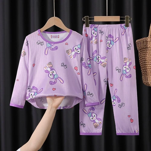 Cinnamoroll Kuromi Pants Home Clothing Kawaii fashion Summer Pajamas Suit - Picture 4 of 38
