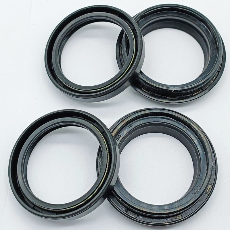つぅ FORK DUST WIPER SEALS REBUILD KIT 4 pack - for Kawasaki GPX600R