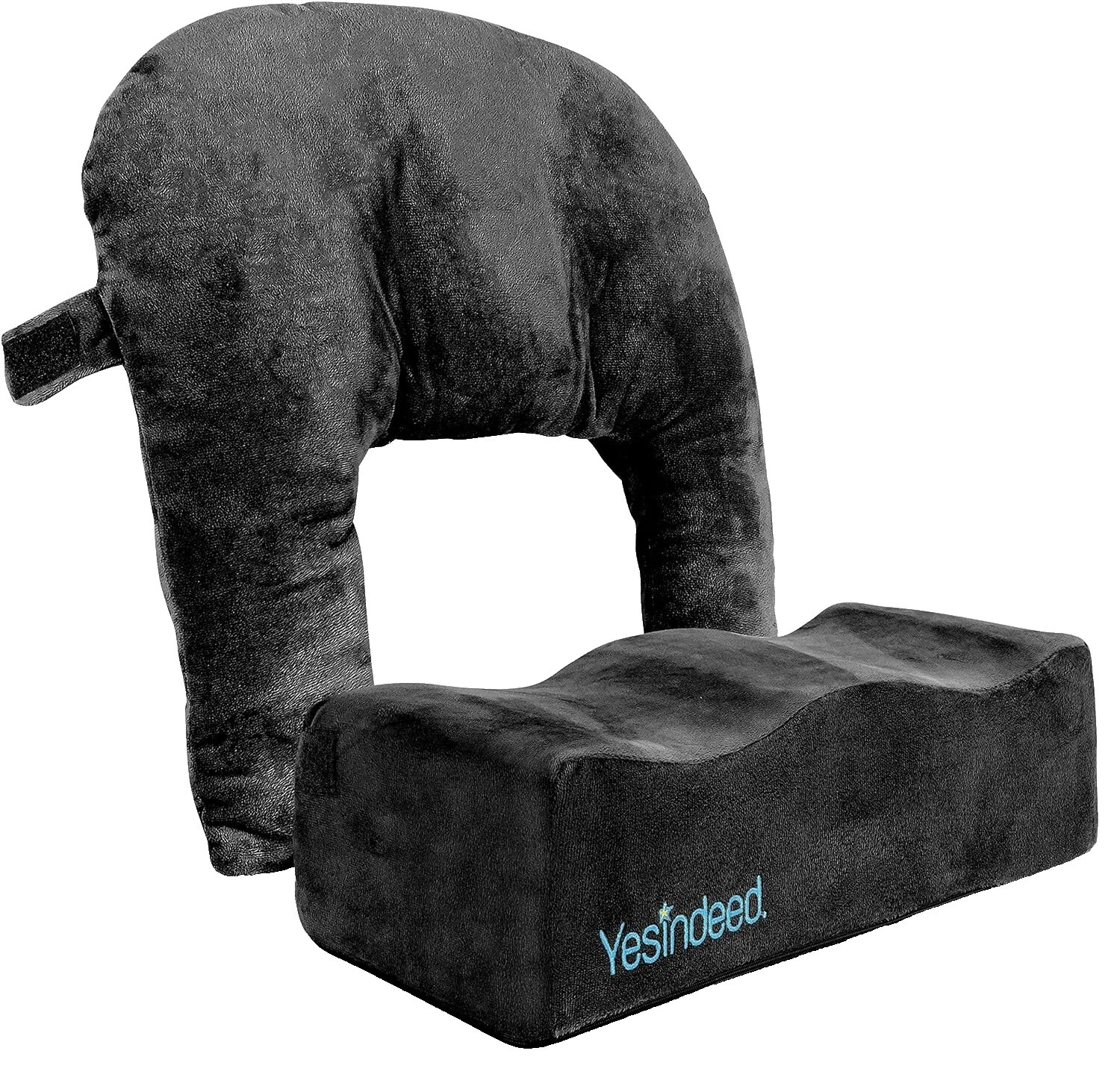 Negro Ortopédico Espalda es compatible con Cojines