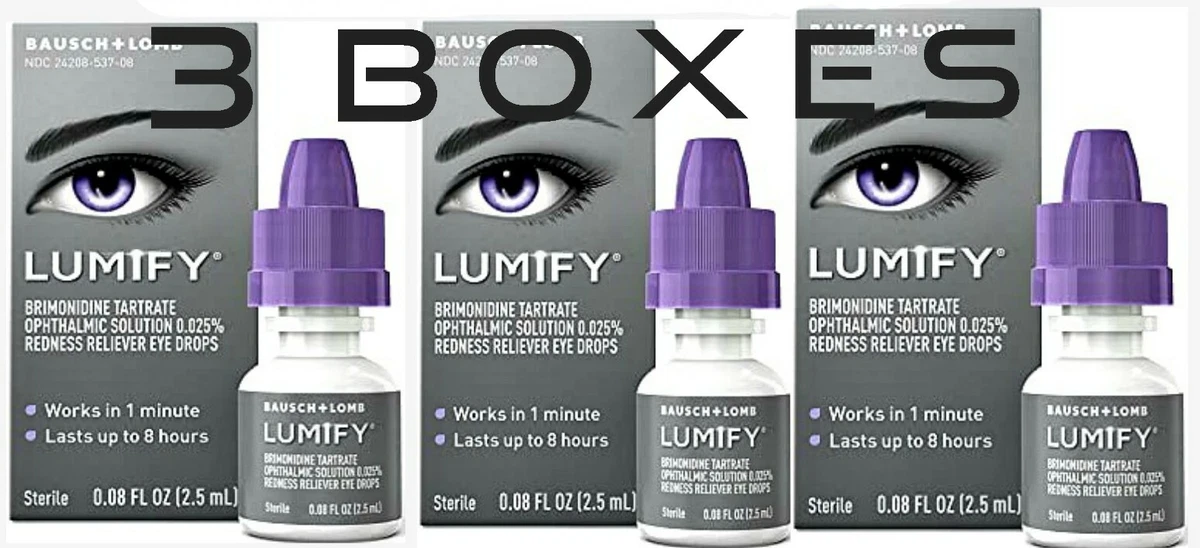 LUMIFY® Redness Reliever Eye Drops (Brimonidine Tartrate