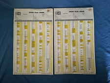 1970s CHAMPION Spark Plugs Order Forms (2 Pads) Auto Parts Repair Shop Form A940