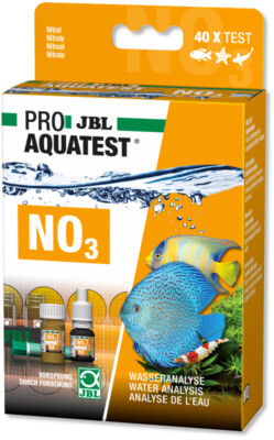 JBL PROAQUATEST NO3- zur Bestimmung des Nitratgehalts in Süß Meerwasser Teichen