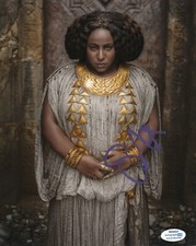 Sophia Nomvete Rings of Power Autographed Signed 8x10 Photo ACOA