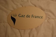 PLAQUE EPOXY GAZ DE France , EDF GDF ENEDIS ENGIE CCAS CMCAS
