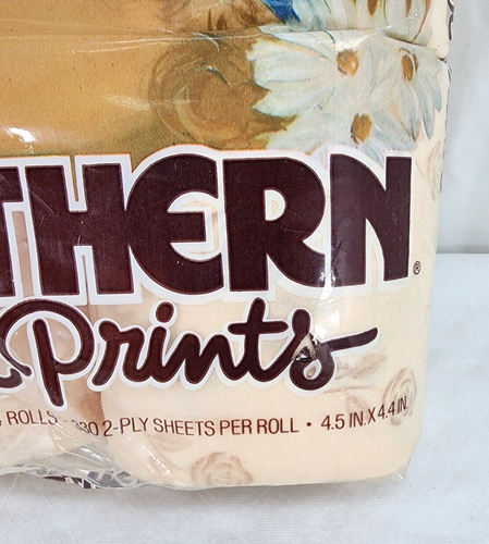 Northern Soft Prints Toilet Paper Rose Beige Color 4 Roll Pack Movie TV Prop - 第 3/7 張圖片