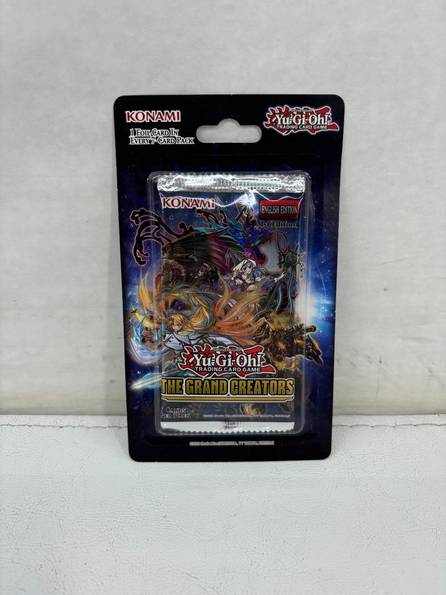 the grand creators booster box 1st edition Amazon.com: YU-GI-OH! The Grand Creators (Booster Box of 24 Packs Each of 7  Cards) : Toys & Games main image 0