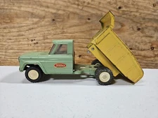 Vintage TONKA Truck Toy With Dump Bed Original Colors Metal Pickup 